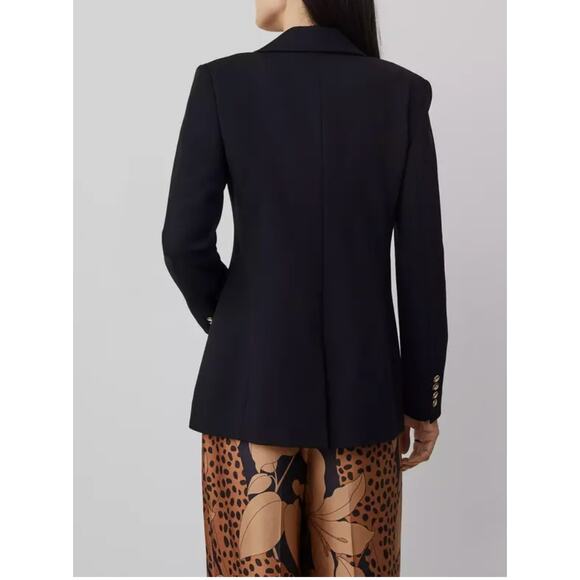 Ann Taylor Black Sculptural Blazer - Size 6 - NWOT - Picture 4 of 4